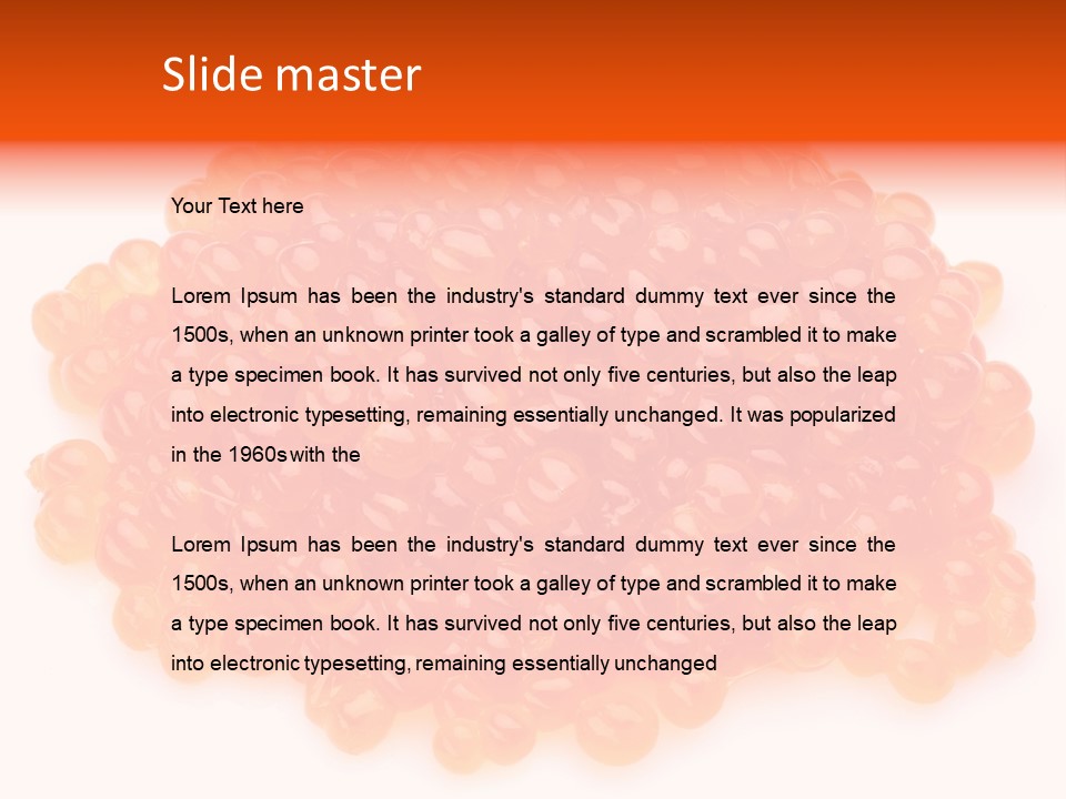 Russian Comfort Gold PowerPoint Template