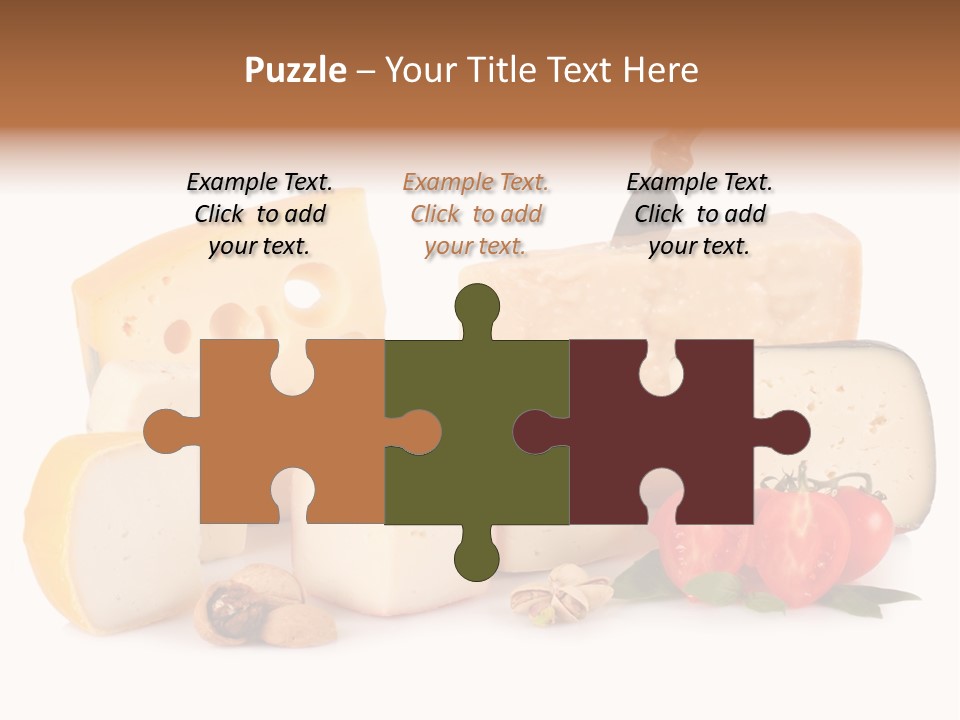 Colore Rosso Pecorino Alimentazione PowerPoint Template