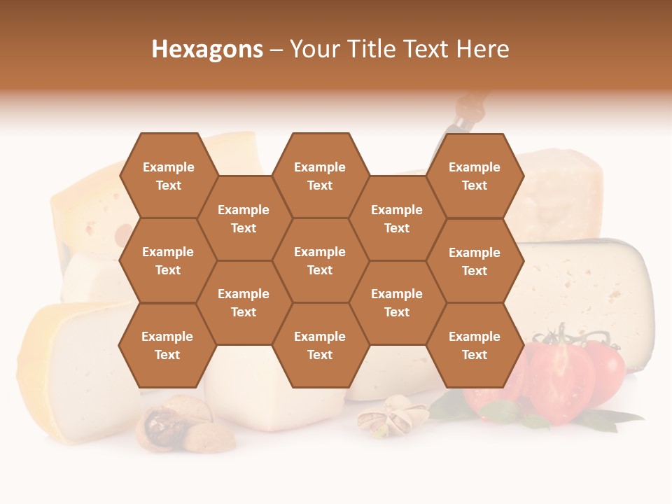 Colore Rosso Pecorino Alimentazione PowerPoint Template