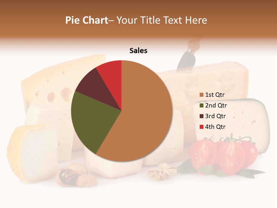 Colore Rosso Pecorino Alimentazione PowerPoint Template