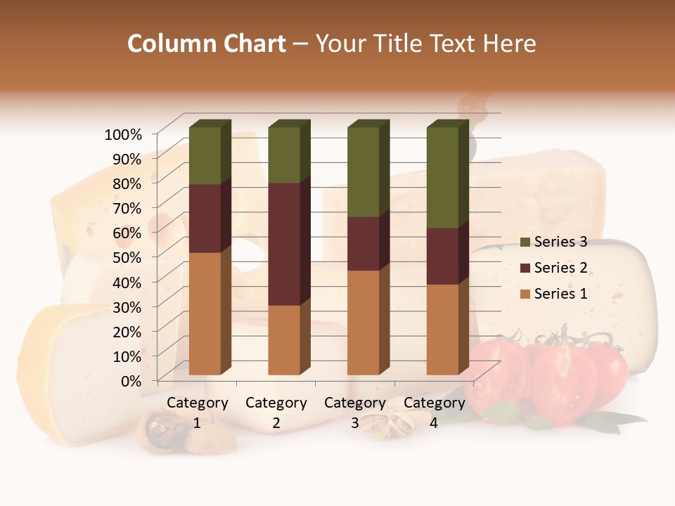 Colore Rosso Pecorino Alimentazione PowerPoint Template
