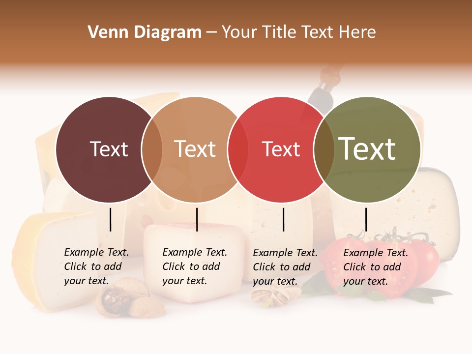 Colore Rosso Pecorino Alimentazione PowerPoint Template