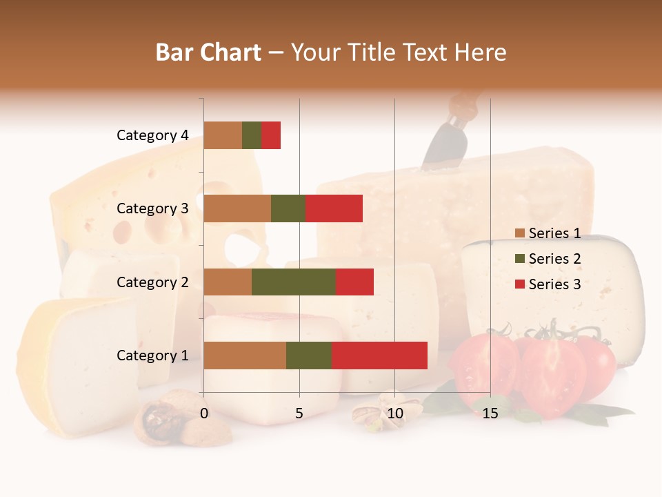 Colore Rosso Pecorino Alimentazione PowerPoint Template