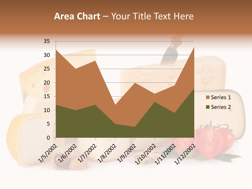 Colore Rosso Pecorino Alimentazione PowerPoint Template