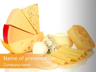 Roquefort Chopped Soft PowerPoint Template