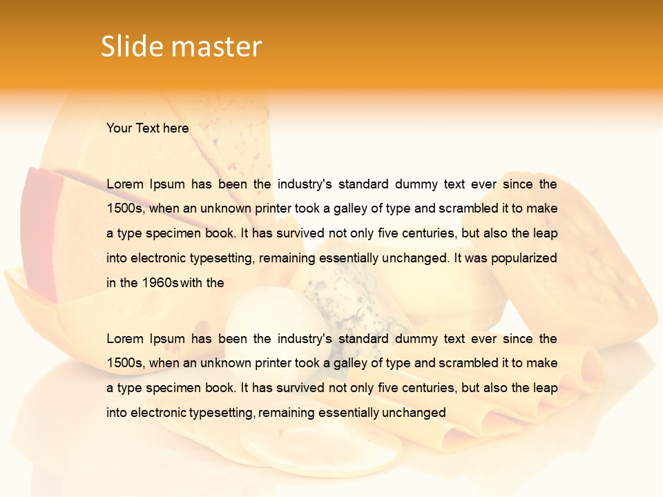 Roquefort Chopped Soft PowerPoint Template