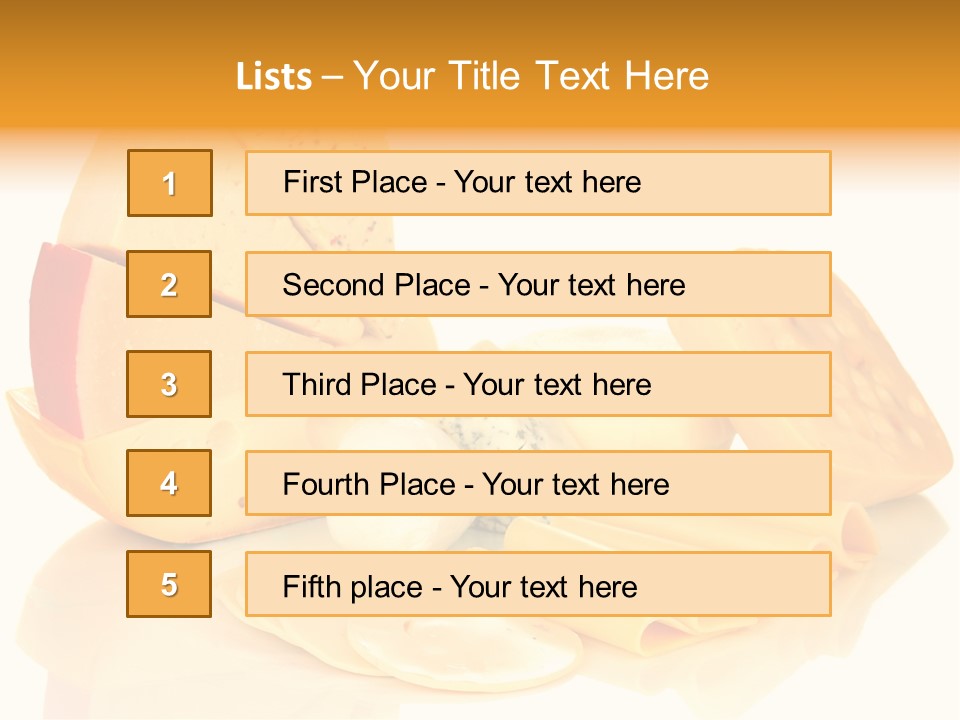 Roquefort Chopped Soft PowerPoint Template