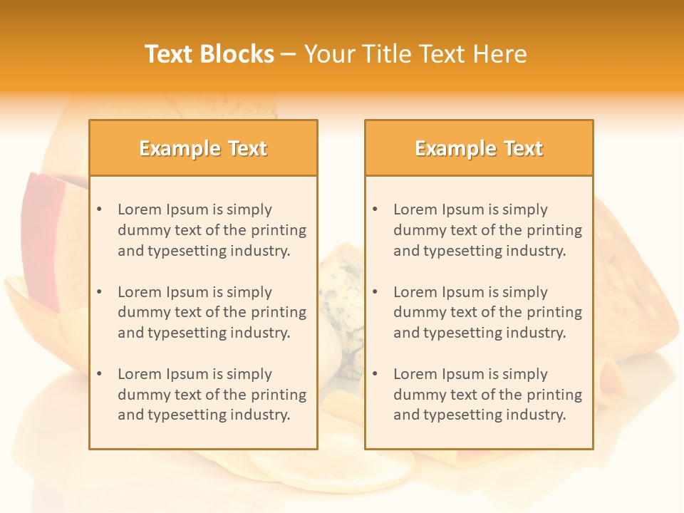 Roquefort Chopped Soft PowerPoint Template