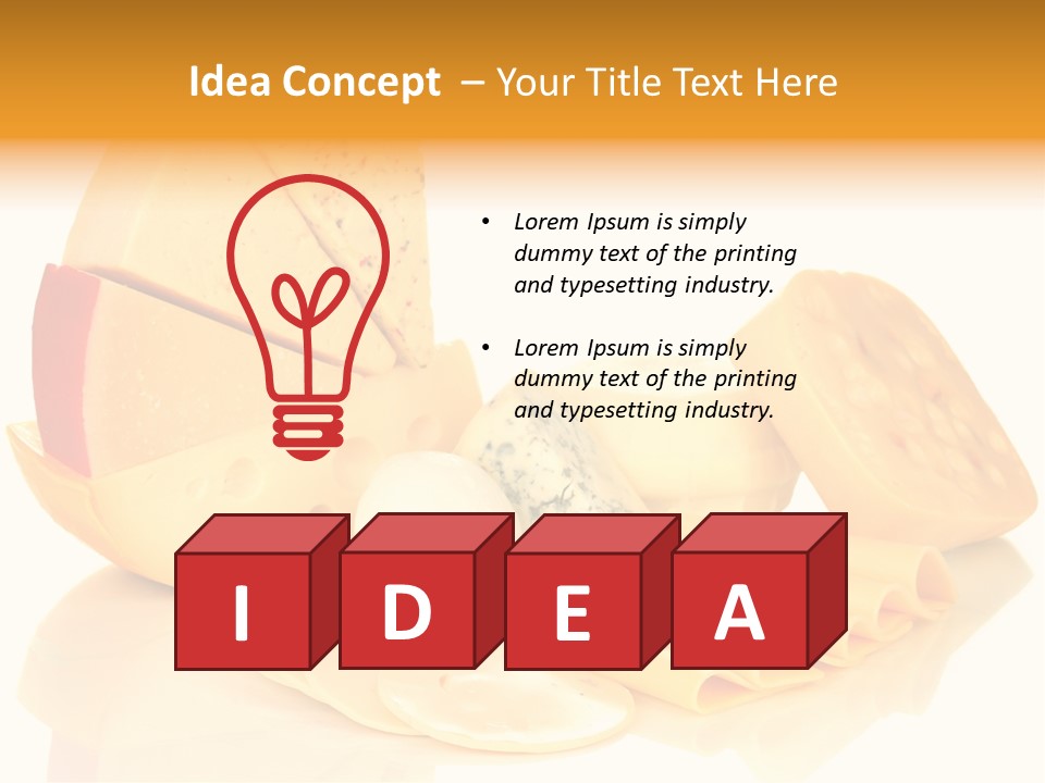 Roquefort Chopped Soft PowerPoint Template