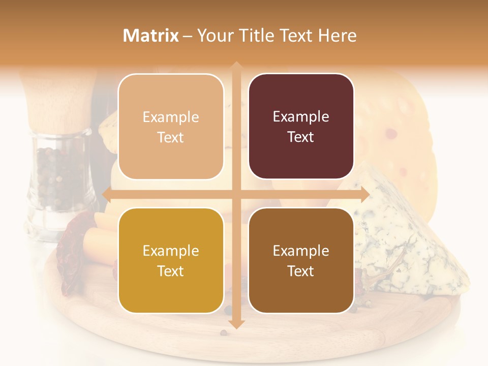 Isolated Chopped Dutch PowerPoint Template