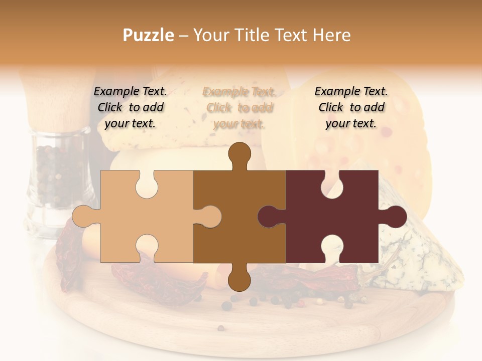 Isolated Chopped Dutch PowerPoint Template