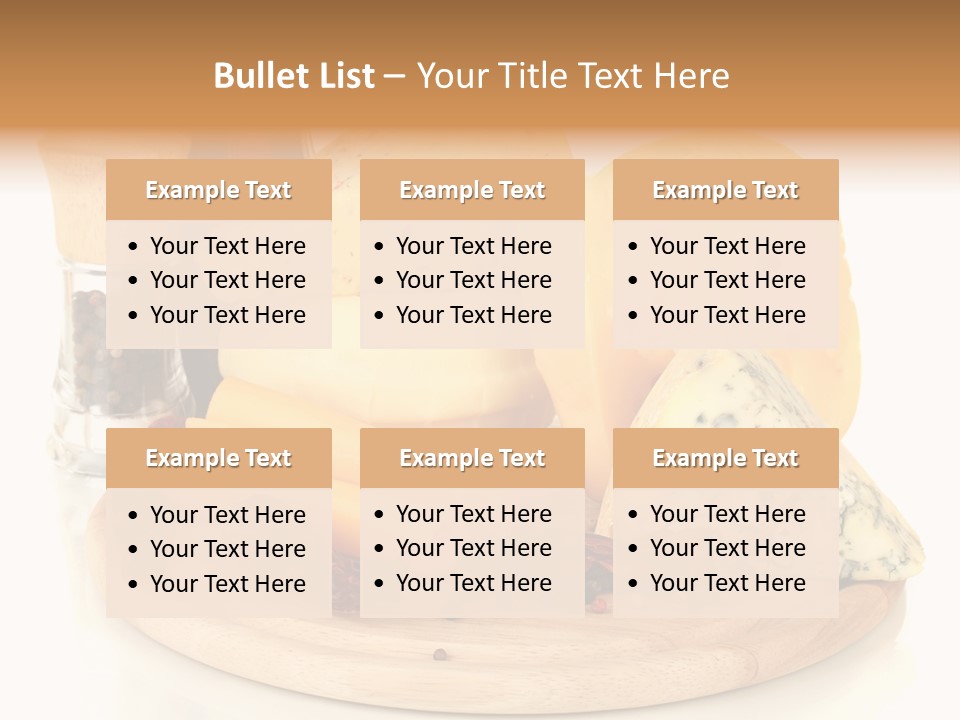 Isolated Chopped Dutch PowerPoint Template