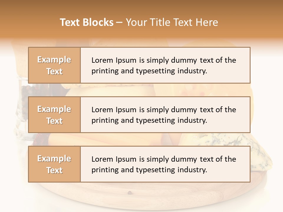 Isolated Chopped Dutch PowerPoint Template