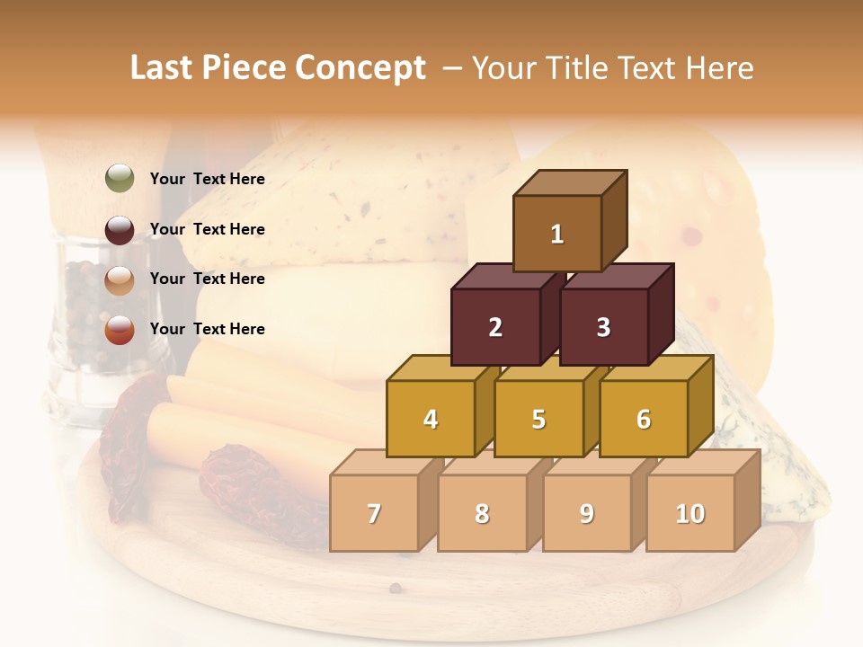 Isolated Chopped Dutch PowerPoint Template