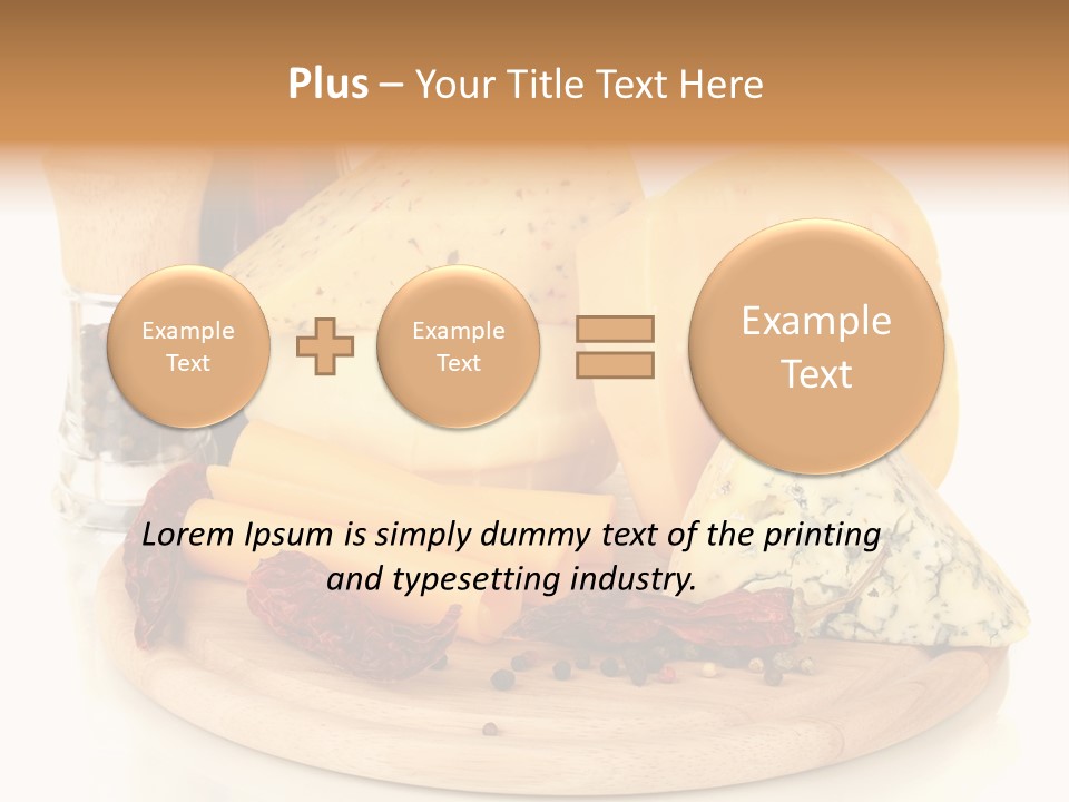 Isolated Chopped Dutch PowerPoint Template