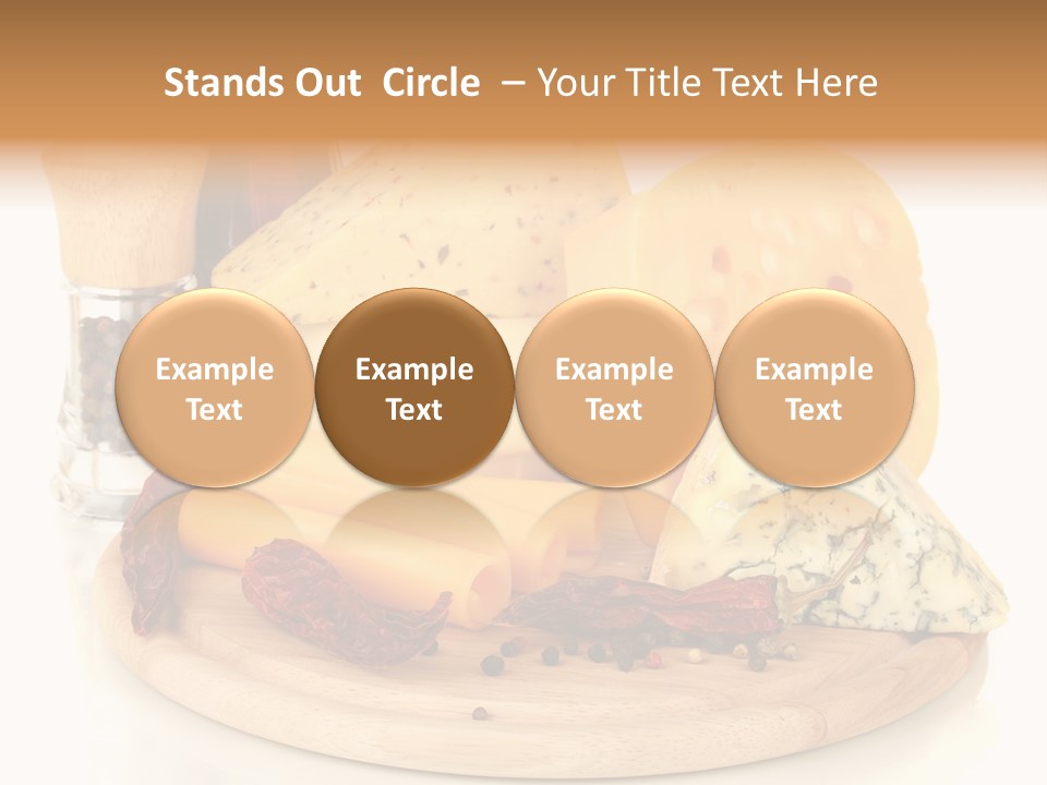 Isolated Chopped Dutch PowerPoint Template