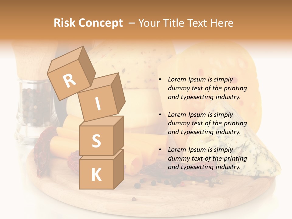 Isolated Chopped Dutch PowerPoint Template