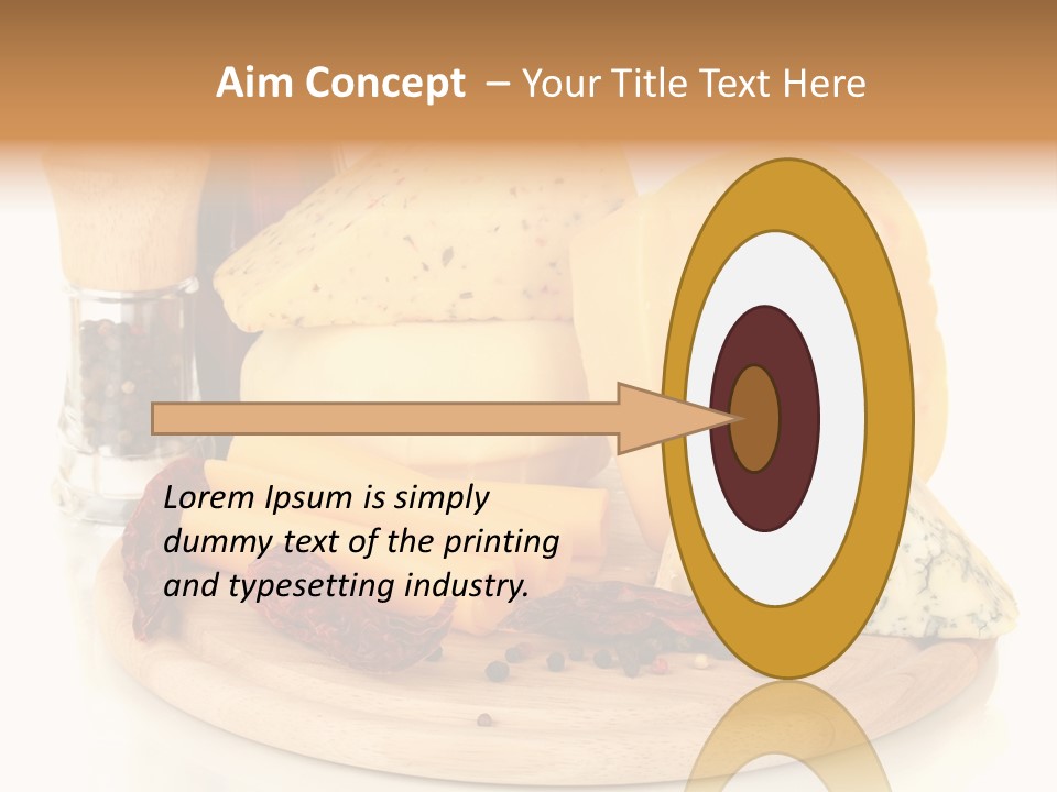 Isolated Chopped Dutch PowerPoint Template