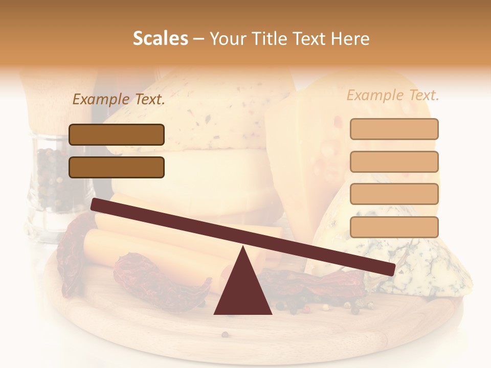 Isolated Chopped Dutch PowerPoint Template
