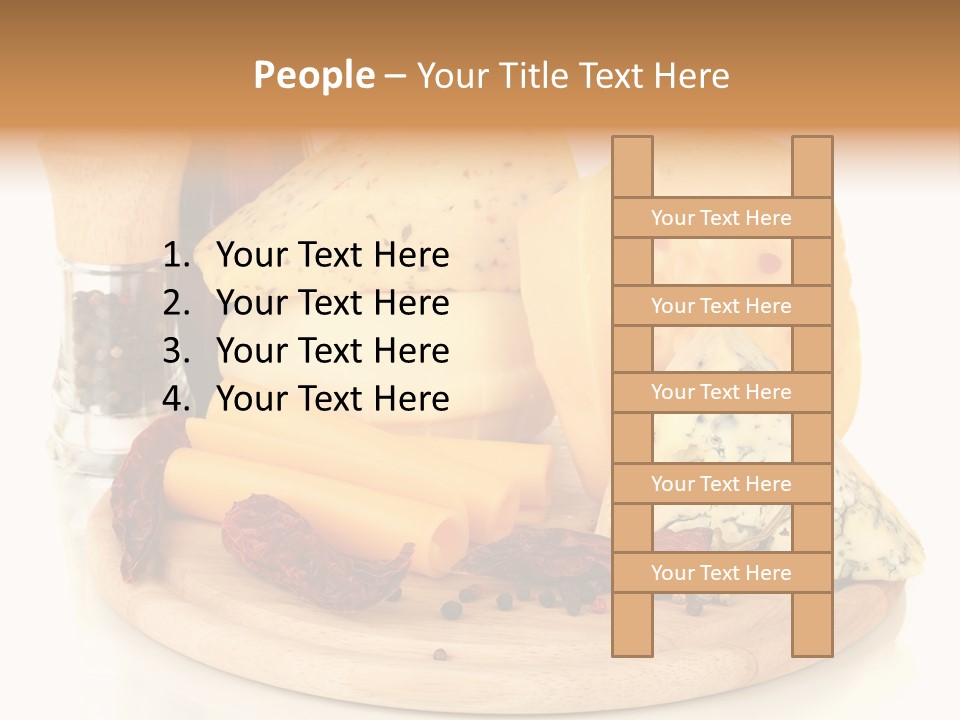 Isolated Chopped Dutch PowerPoint Template