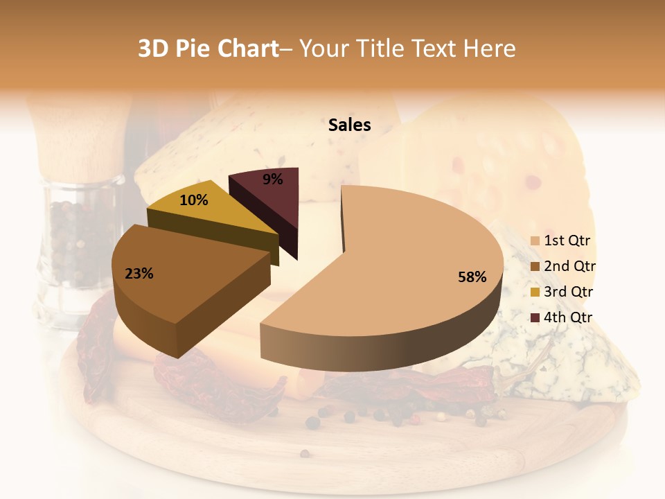 Isolated Chopped Dutch PowerPoint Template
