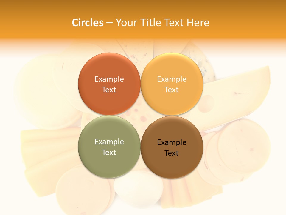 Mozzarella Group Variation PowerPoint Template