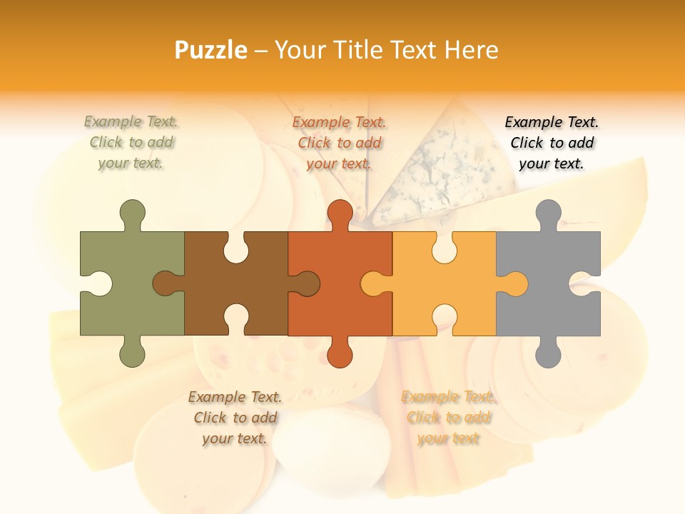 Mozzarella Group Variation PowerPoint Template