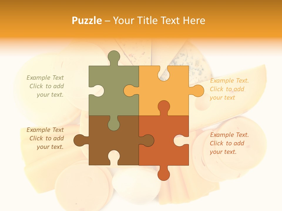 Mozzarella Group Variation PowerPoint Template