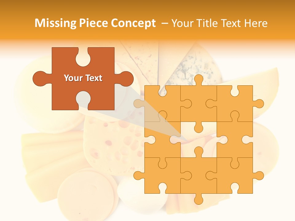 Mozzarella Group Variation PowerPoint Template