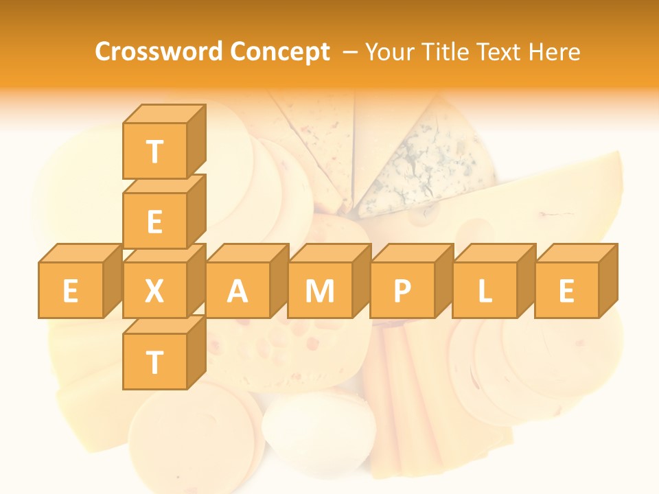 Mozzarella Group Variation PowerPoint Template