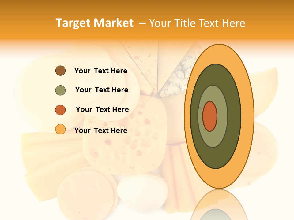 Mozzarella Group Variation PowerPoint Template