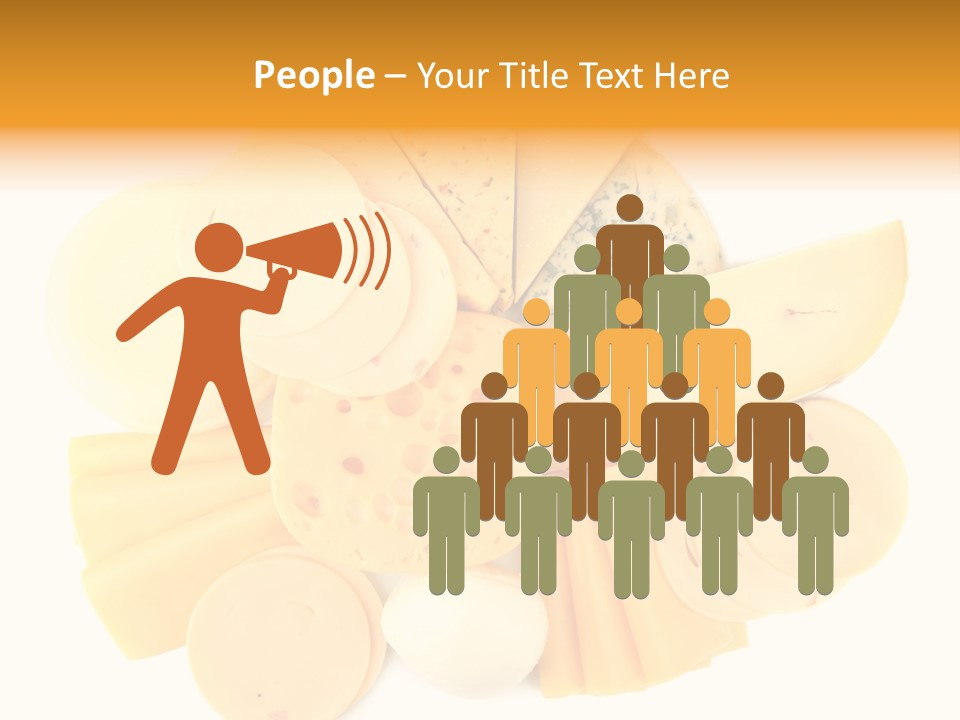 Mozzarella Group Variation PowerPoint Template