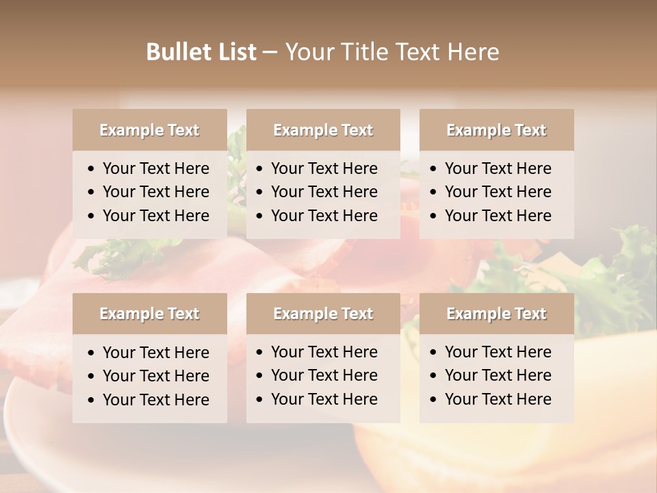 Start Weizenbr Cafe PowerPoint Template