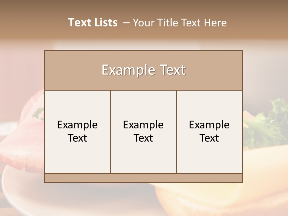 Start Weizenbr Cafe PowerPoint Template