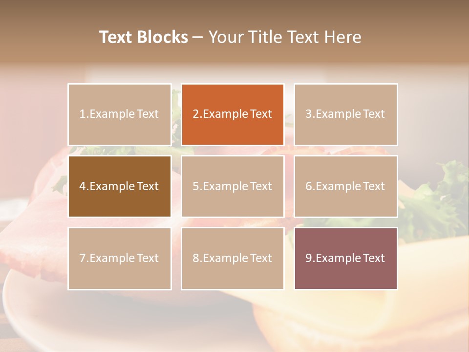 Start Weizenbr Cafe PowerPoint Template
