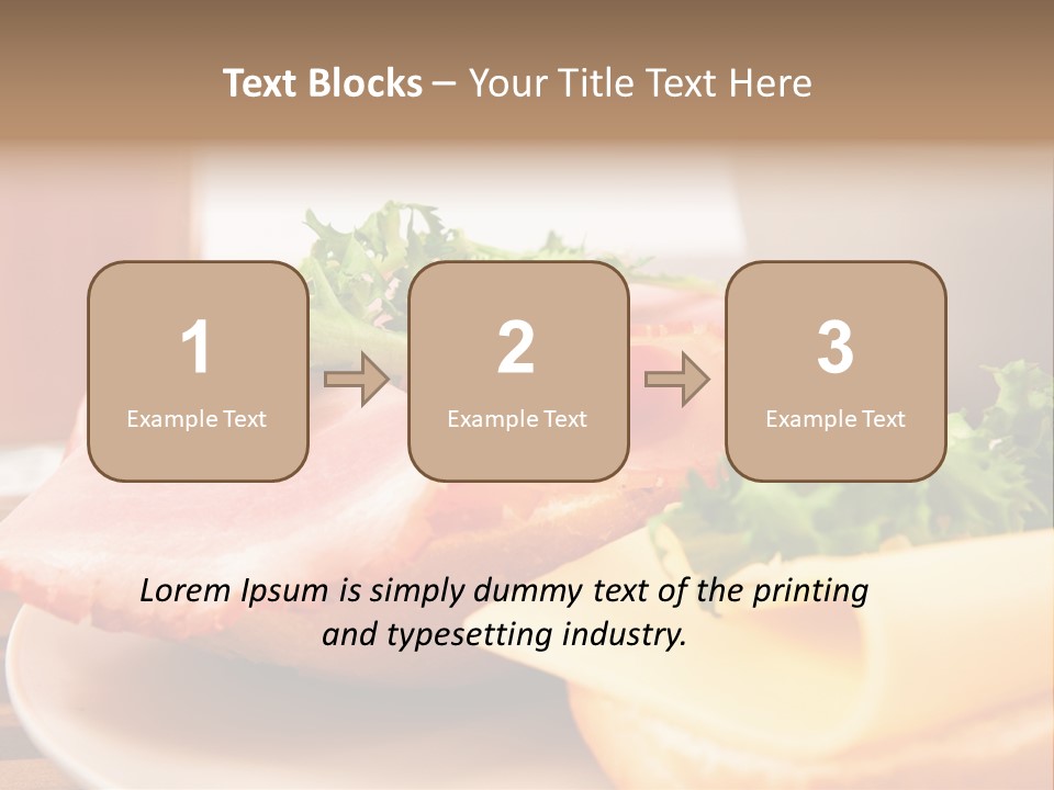 Start Weizenbr Cafe PowerPoint Template