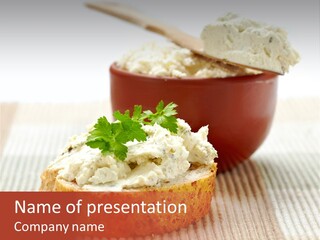 Healthy Eating Smear PowerPoint Template