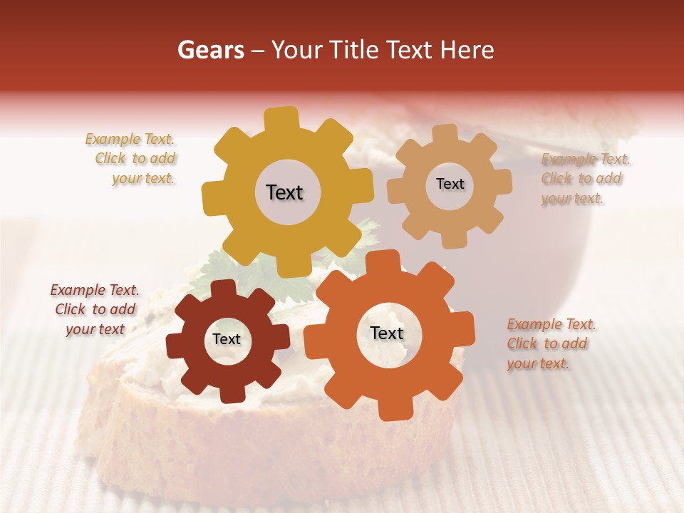 Healthy Eating Smear PowerPoint Template