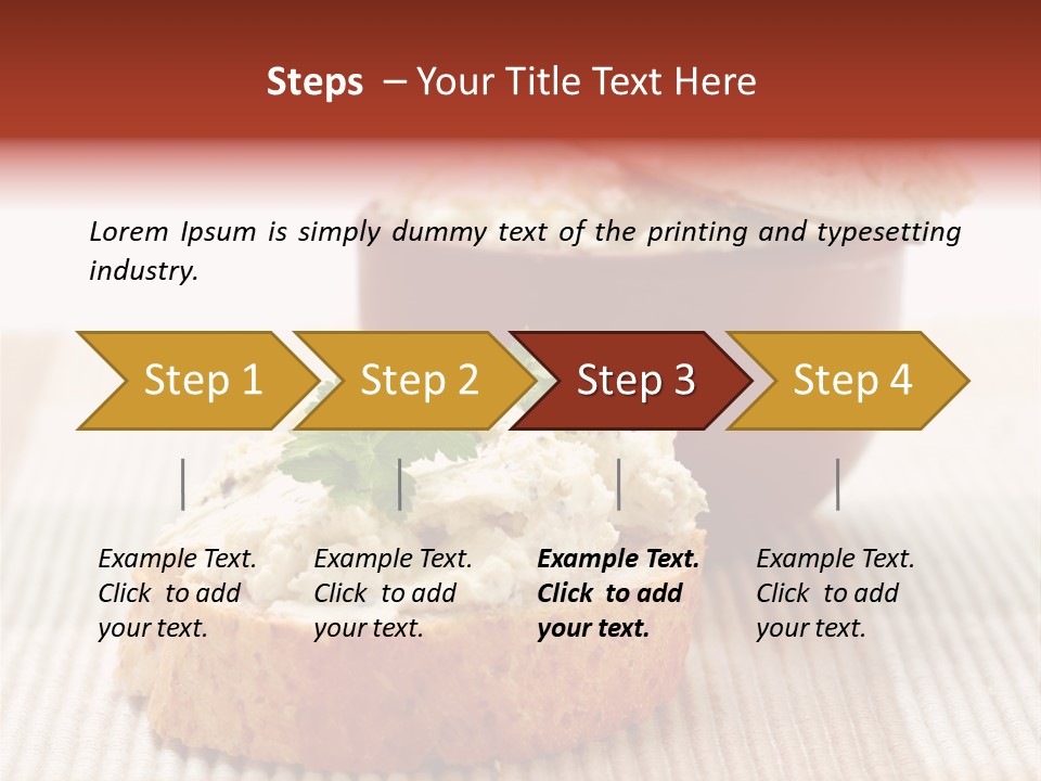 Healthy Eating Smear PowerPoint Template