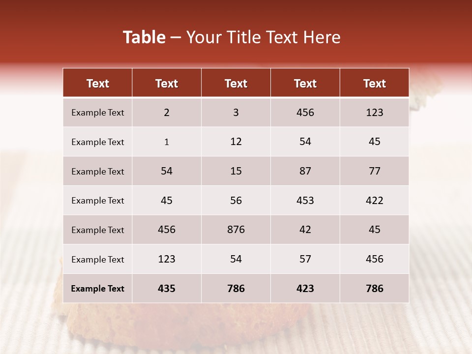 Healthy Eating Smear PowerPoint Template
