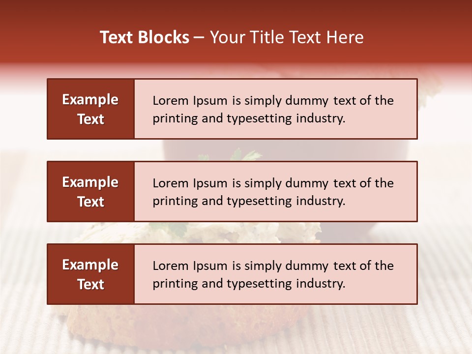 Healthy Eating Smear PowerPoint Template