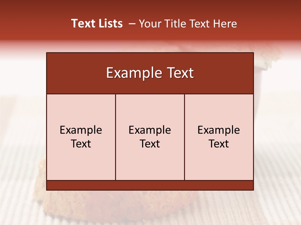 Healthy Eating Smear PowerPoint Template