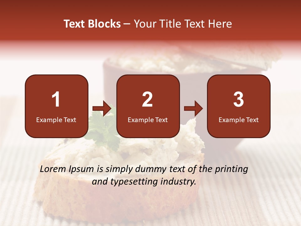 Healthy Eating Smear PowerPoint Template