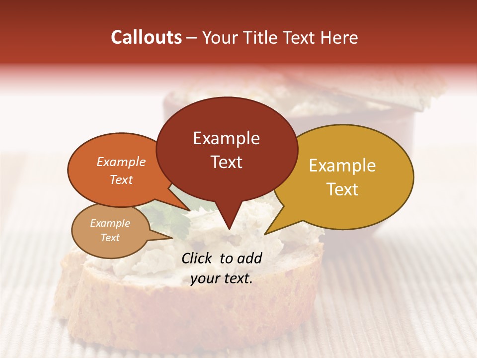 Healthy Eating Smear PowerPoint Template