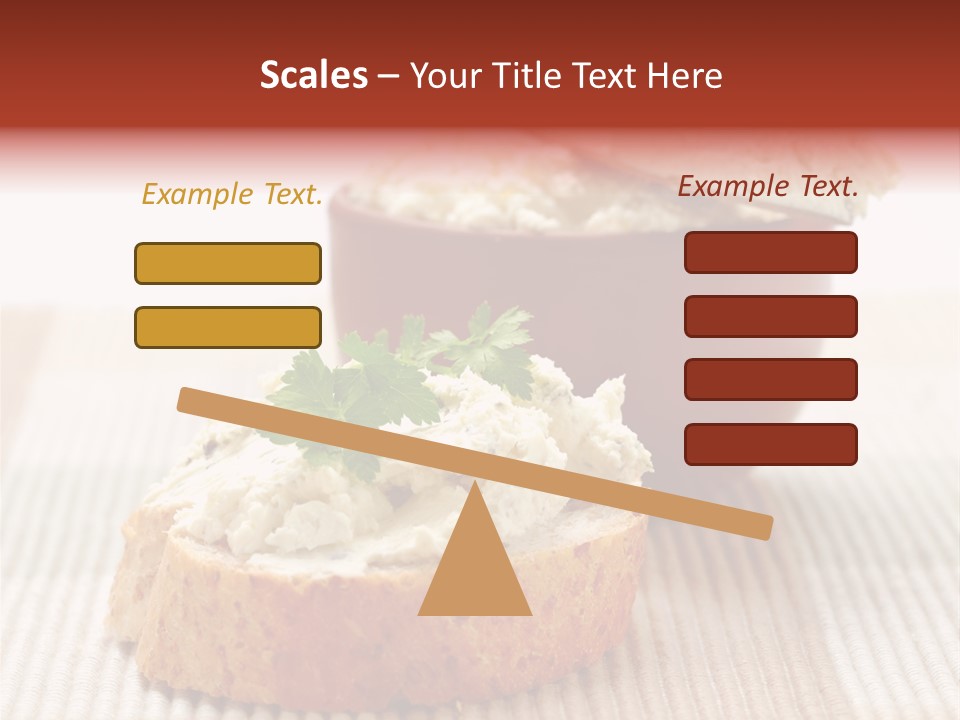 Healthy Eating Smear PowerPoint Template