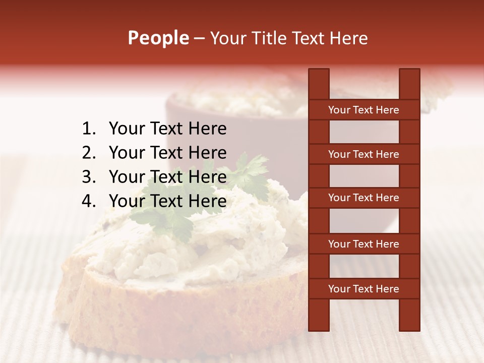 Healthy Eating Smear PowerPoint Template