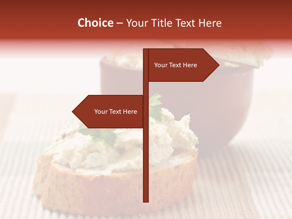 Healthy Eating Smear PowerPoint Template