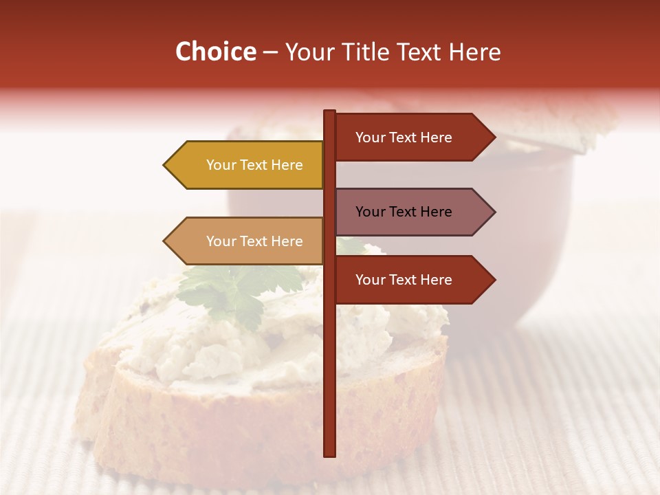 Healthy Eating Smear PowerPoint Template