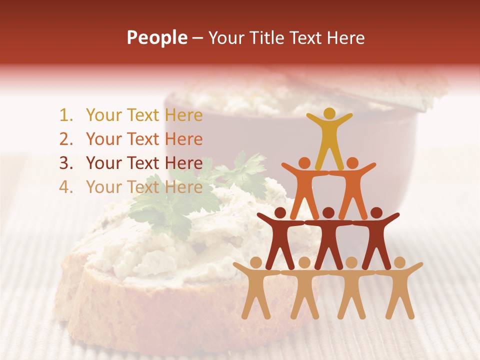 Healthy Eating Smear PowerPoint Template