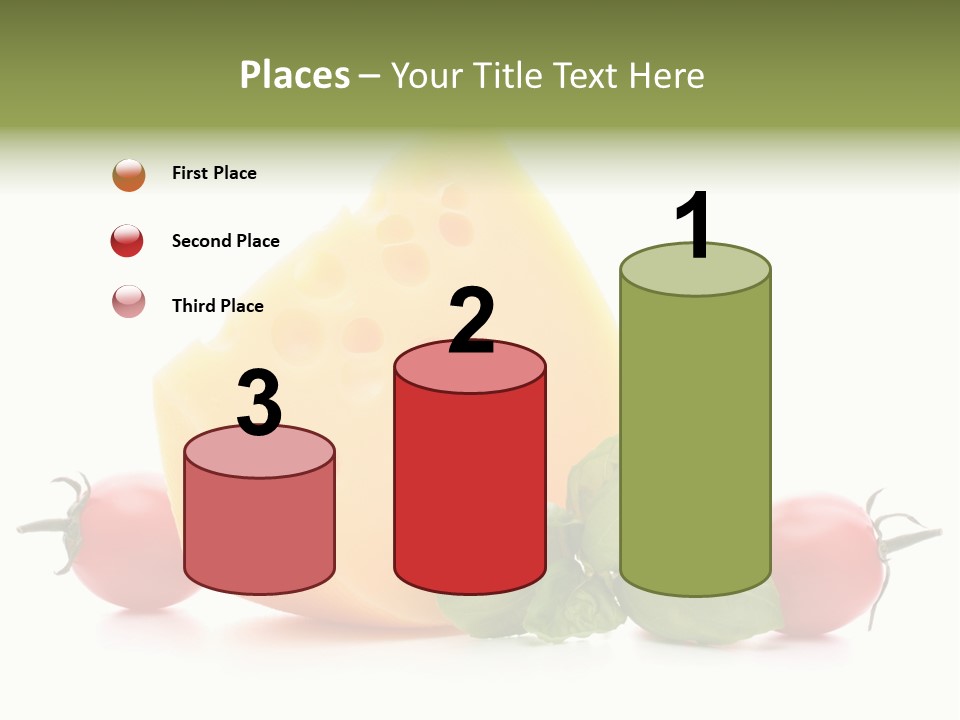 Healthy Orange Slice PowerPoint Template